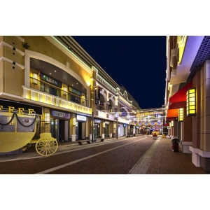 萬(wàn)達(dá)商場(chǎng)夜景照明設(shè)計(jì)